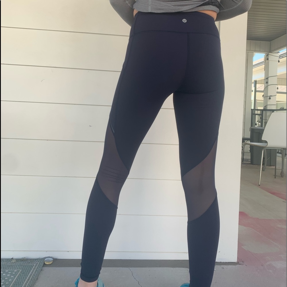 LuluLemon Athletica Leggings! Navy great condition